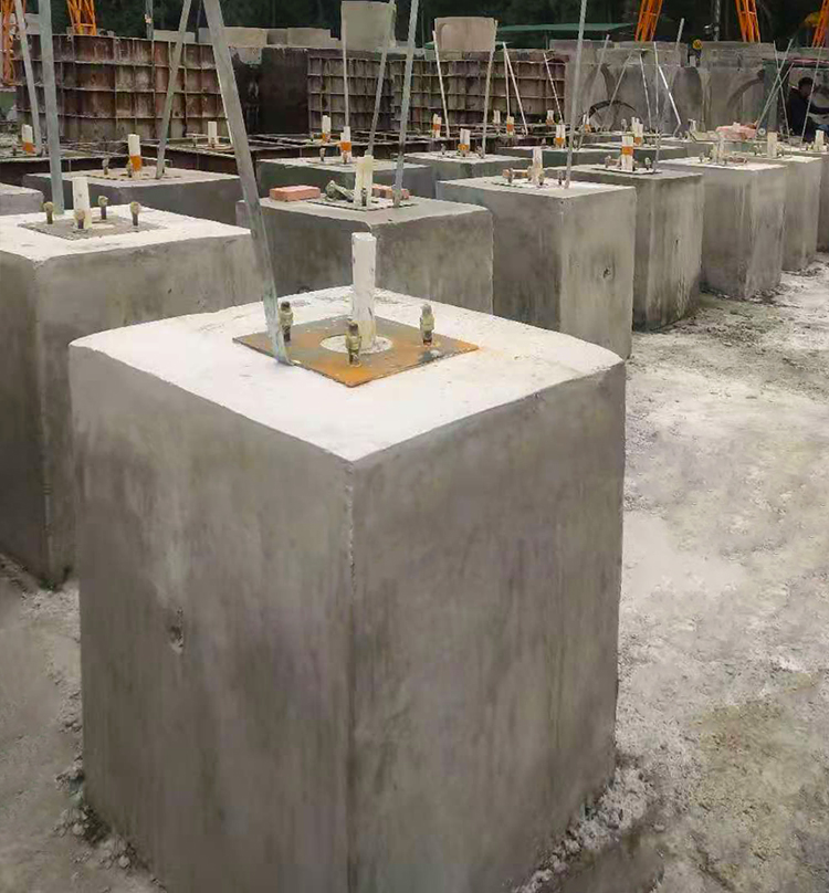 深圳市政混凝土路燈底座 水泥預製件定製