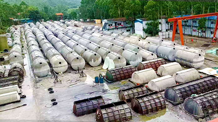 佛山禪城區(qū)50m³ 100m³大型預製化糞池 水泥化糞池廠(chǎng)家